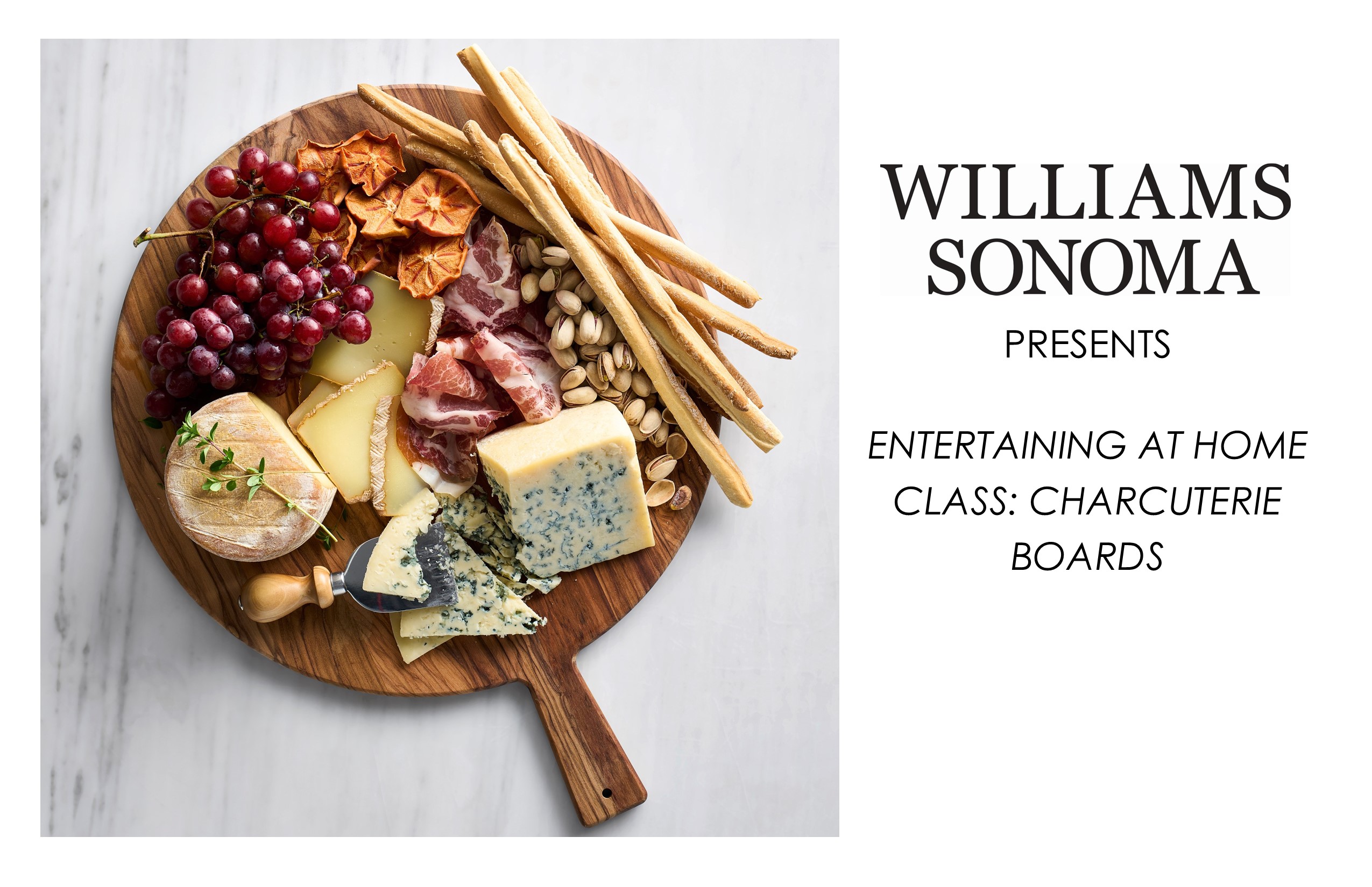 Williams Sonoma Gingerbread House Decoration Class Banner Image